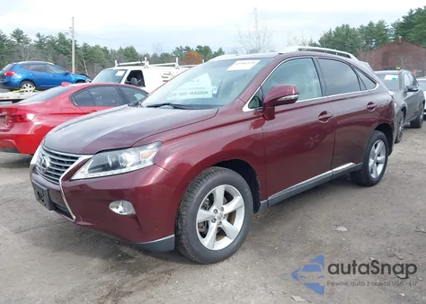2014 Lexus Rx 350 z USA, uszkodzony, nr VIN 2T2BK1BA6EC237129